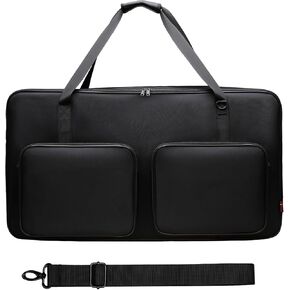 XANAD DJ Controller Bag for Pioneer DJ DDJ-FLX10 / DDJ-REV7 / DDJ-REV5 & RANE ONE & AKAI Professional MPK249 & Denon DJ SC Live 2/4 DJ Controller with Shoulder Strap