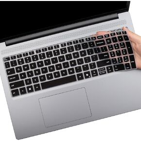 Keyboard Cover for 2025 Lenovo Yoga 7 7i 16ILL10 16AKP10 16", IdeaPad Slim 3 3i 3X 15 16" 15IRU10 15AHP10 15IRH10 15Q8X10 16ARP10 16IRH10, IdeaPad Slim 5 5i 16" 16IRH10 16AHP10 16IRH10R-Black