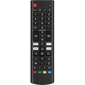 AKB76040302 Replace Remote fit for LG LED Smart TV 43UT7590PUA 75UQ7050ZUD 50UT7570PUB 55UT7570PUB 65UT7570PUB 75UT7590PUA 86UT7590PUA 32LM577BZUA 32LM627BPUA 32LM637BPUB 43LM5770PUA 43LM6370PUB