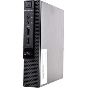 Dell Optiplex 9020 Micro Desktop PC, Intel i3-4160T-2.9 GHz, 8GB Memory, 128GB SSD, USB WiFi, Windows 10 Pro(Renewed)