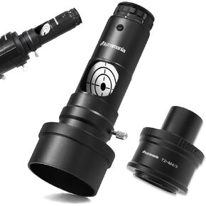 Astromania T T2 Mount and M42 to 1.25" Telescope Adapter (T-Mount) for Olympus Panasonic M4 / 3 Cameras - Bundle with - 1.25" Next Generation Laser Collimator 2" Adaptor