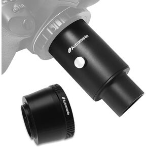 Astromania T2 N1 T Mount Lens Adapter for Nikon 1a - Bundle with - 1.25" Fixed Camera Adapter