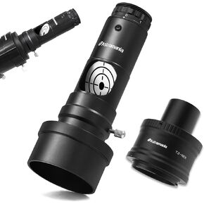 Astromania T/T2 Lens Mount Adapter Ring and M42 to 1.25" Telescope Adapter (T-Mount) for Sony-NEX Camera - Bundle with - 1.25" Next Generation Laser Collimator 2" Adaptor