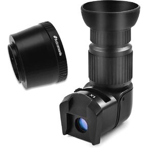Astromania T2 N1 T Mount Lens Adapter for Nikon 1a - Bundle with - Viewfinder with 6 Mounting Adapters