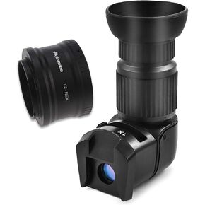 Astromania T/T2 Lens Mount Adapter Ring for Sony-NEX Camera - Bundle with - Viewfinder with 6 Mounting Adapters