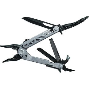 Gerber Gear Center-Drive Rescue - Berry-Compliant Sheath - 16-Piece Multipurpose Tool - Includes Sheath, Pliers, Wire Cutters, Pry Bar & More - Black
