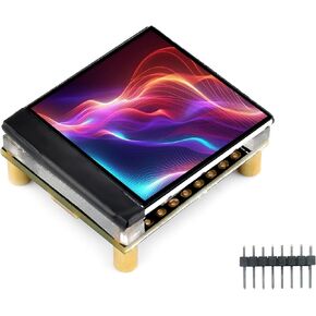 ESP32-S3 1.3inch Display Development Board, ESP32 with Display 240x240 Pixels, Built-in ST7789V2 Chip and 6-Axis IMU, 262K Color, SPI Communication, Supports 90° Hardware Rotation