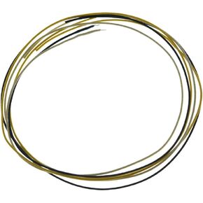 KAISH 22AWG Vintage-Style Guitar Push-Back Waxed Cloth Wire Guitar Wiring Harness Pre-tinned Copper Wire Hook Up Wire 6.5ft of each Black/White in Saudi Arabia