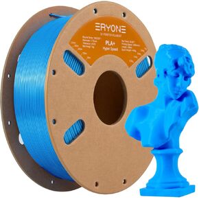 ERYONE High Speed PLA Plus Filament 1.75mm +/- 0.03mm, Rapid Filament PLA+ for Fast Printing, 30-500mm/s 3D Printing Filament PLA Pro Fit Most FDM Printer, 1kg (2.2LBS) / Spool, Magenta