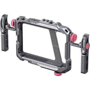 Ulanzi PT-3 Triple Cold Shoe Gimbal Microphone Mount Extenstion Bar + ULANZI Smartphone Video Rig with Handles