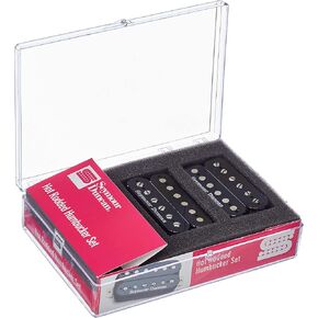 Seymour Duncan JB and Jazz Hot Rodded Humbucker Set - Electric Guitar Pickups, Perfect for Blues, Rock, Country, and Metal - Crimson Red