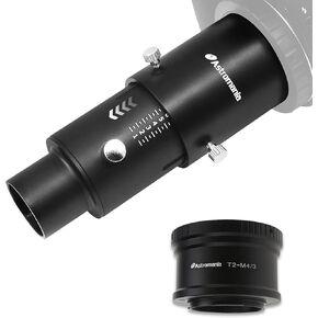Astromania T T2 Mount for Olympus Panasonic M4 / 3 Cameras - Bundle with - Variable Projection Adapter 1.25"
