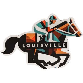 Vagabond Heart Louisville KY Weatherproof Vinyl Sticker - Louisville Souvenir Decal - Louisville Kentucky Sticker