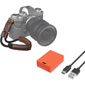 SMALLRIG Camera Wrist Strap and USB-C NP-W126S Battery