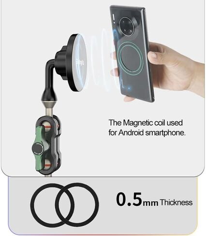 Gopro Hero Mount The Sucker for Car Windshield Moto DJI OSMO Glass Suction Cup Magnetic Holder Compatible with GP Hero Camera Mounts and Clamps for Cell Phone FIM GoPro Sucking Disc Quick Release in Saudi Arabia