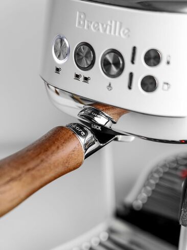 Normcore 54mm Slim Naked Portafilter with 18g Precision High Extraction Basket, Genuine American Walnut Handle Fits 54mm Breville Sage Barista Machines in Saudi Arabia