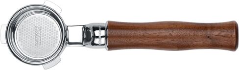 Normcore 54mm Slim Naked Portafilter with 18g Precision High Extraction Basket, Genuine American Walnut Handle Fits 54mm Breville Sage Barista Machines in Saudi Arabia