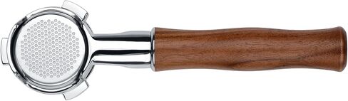Normcore 54mm Slim Naked Portafilter with 18g Precision High Extraction Basket, Genuine American Walnut Handle Fits 54mm Breville Sage Barista Machines in Saudi Arabia