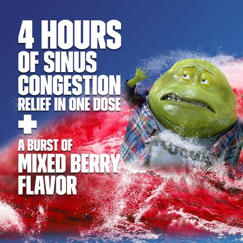 الاحتقان الشديد وتخفيف الآلام، Mucinex Sinus-Max Max Strength، 6oz يزيل احتقان الجيوب الأنفية والأنف، ويخفف الصداع والحمى، ويخفف المخاط ويخففه in Saudi Arabia