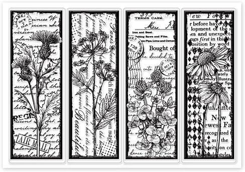 GLOBLELAND Bookshelf Fairytale Bookmark Clear Stamp Animals Bookmark Clear Silicone Stamp Crow Cat Dragon Bookmark Labels Clear Stamps Seal for DIY Scrapbooking Journal Paper Craft Decor in Saudi Arabia