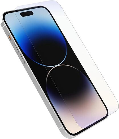 OtterBox - Amplify Glass Antimicrobial Blue Light Screen Protector for iPhone 14 Pro Max - Protects Against Drops & Scratches, Flawless Touch Response & Fingerprint Resistant in Saudi Arabia