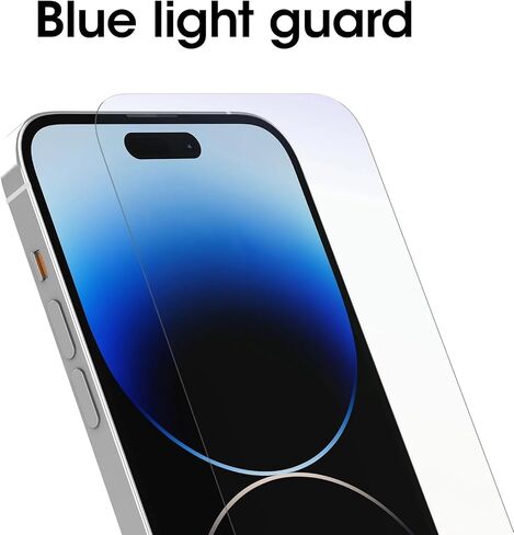 OtterBox - Amplify Glass Antimicrobial Blue Light Screen Protector for iPhone 14 Pro Max - Protects Against Drops & Scratches, Flawless Touch Response & Fingerprint Resistant in Saudi Arabia