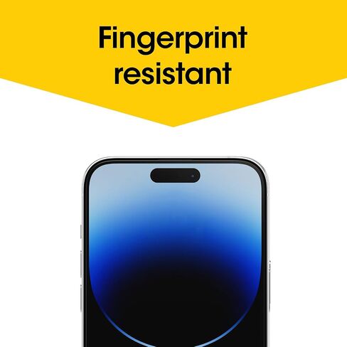 OtterBox - Amplify Glass Antimicrobial Blue Light Screen Protector for iPhone 14 Pro Max - Protects Against Drops & Scratches, Flawless Touch Response & Fingerprint Resistant in Saudi Arabia