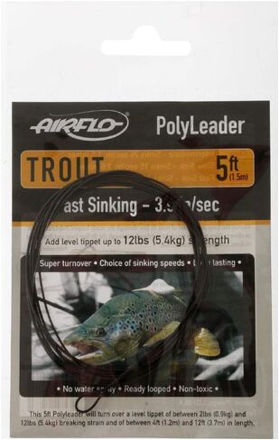 Airflo Trout Polyleader 5ft in Kuwait