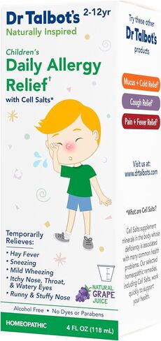 Dr. Talbot's Tummy Ache Relief Liquid Medicine, Naturally Inspired, for Children, Includes Dosage Cup, Apple Juice Flavor, 4 Fl Oz. (Packaging May Vary) in Kuwait