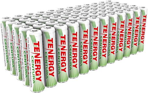 بطارية Tenergy Centura AAA NIMH قابلة لإعادة الشحن ، 800 مللي أمبير في الساعة انخفاض ذاتي تفريغ ثنائي بطارية ، 24 حزمة in Kuwait