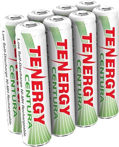 بطارية Tenergy Centura AAA NIMH قابلة لإعادة الشحن ، 800 مللي أمبير في الساعة انخفاض ذاتي تفريغ ثنائي بطارية ، 24 حزمة in Kuwait