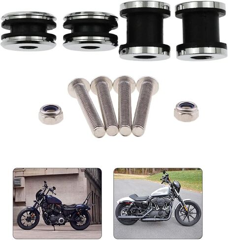 H-D Quick Release kit 52300285 Sissy Bar Detachable Two-Up Luggage Rack Docking Hardware Fit For Harley Street XG500 750 2015-2020 in Kuwait