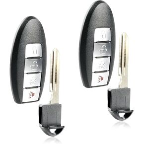 2X USARemote Keyless Entry Remote Car Smart Key Fob 4-Button Replacement for Nissan Altima, Maxima, Versa Sedan, Infiniti G35 G37 Q60 Q40 (KR55WK48903, KR55WK49622, 285E3-JA05A)