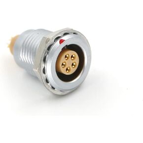 DRRI 1B Egg 2 Pin Female Industrial Socket multipole Circular Metal Connector