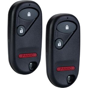 3 Buttons Key Fob Compatible with Honda Replacement for 2003-2007 Pilot 2001-2005 Hond-Aa Civic EX Keyless Entry Remote (FCC ID:NHVWB1U523 NHVWB1U521) (1)