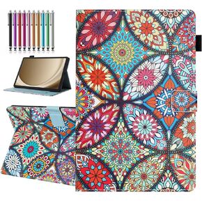 Case for Lenovo Tab M11 (11 inch 2024 Model) TB-330FU, Auto Wake/Sleep, Premium PU Leather Folding Stand Cover with Pen Holder & Multiple Viewing Angles - Butterfly