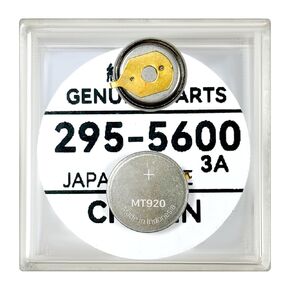 SHENMZ for Citizen Watch Capacitor 295-5600 Battery, MT920 295-56, Compatible with Eco Drive C650 E810 E811 7821 B620