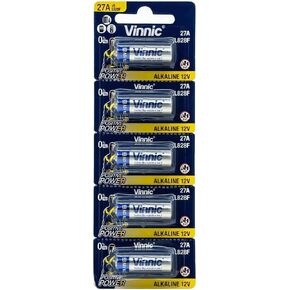 Blister Pack of 5 Batteries 27a Alkaline 12v L828f L828f