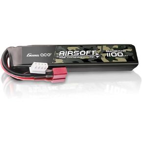 Gens ace 25C 1100mAh 3S1P 11.1V Airsoft Battery with Deans Plug (US Buyers get US Version-Camo, or EU Buyers get EU Version-Green)