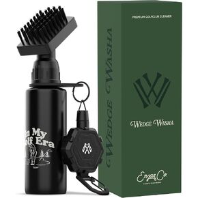 Golf Accessories for Men and Women – Magnetic Golf Club Cleaner Brush with Water Bottle, Premium Packaging & Gift-Ready Golf Gifts for Golfers