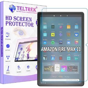 2 Pack Screen Guard Designed For Amazon Fire Max 11 (13th Generation 2023 11 Inch) Nano Fiber Tempered Glass Screen Protector – Ultra Clear, Bendable, Flexible, HammerProof & Shatterproof