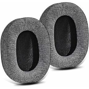 K361 K371 BT Ear Pads - TRANSTEK Replacement Ear Cushion Compatible with K361 / K371BT / K371 bt Headphones (Grey Fabric)