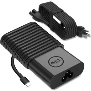 130W USB C Type C Gan for Dell Laptop Charger HA130PM170 DA130PM170 DA130PM200 Precision 5530 2 in 1 XPS 15 9575 2-in-1 XPS 15 9530 Latitude 9510 Charger