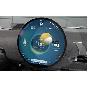Tempered Glass Screen Protector for 2024-2025 Mini 9.4" OLED Display | Anti-Scratch, HD Clear Accessories (Countryman S/JCW, Cooper, Convertible)