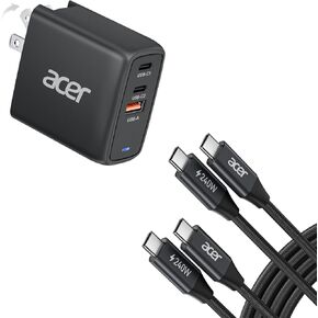 حزمة شاحن 67W Acer مع 240W USB C كابل