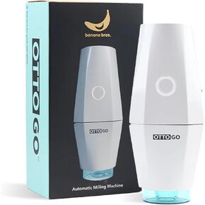 Banana Bros – Otto Go – Electric Smart Herb & Spice Grinder – Portable & Travel Friendly, Rechargeable with USB Charging Cable, Perfectly Grinds Herbs