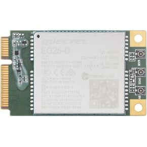 Waveshare Quectel EG25-G mPCIe Module, LTE Cat 4 Module with PCI Express Mini Card Form Factor, Supports Multiple Wireless Communication Modes, Integrates Multiple Industrial Standard Interfaces