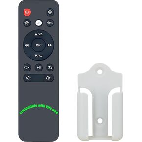 Replacement Remote Control for ViewSonic Portable Projector M1 VS17337 (with Wall Mounting Bracket)