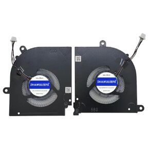 استبدال وحدة المعالجة المركزية الجديدة+GPU مروحة تبريد MSI MS15B1 Stealth 15m MS-15B1 15M B12UE 12th BS5405HS-U5X BS5405HS-U5Y DC5V 1A