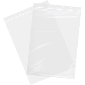 Yotelab 2 Gallon Plastic Zipper Storage Bags, 13x15 Inches Clear Reclosable Storage Bags 10Pieces